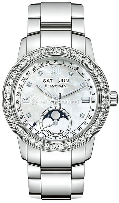 Blancpain Leman Moonphase Womens watch Automatic Steel 2360-4691a-71
