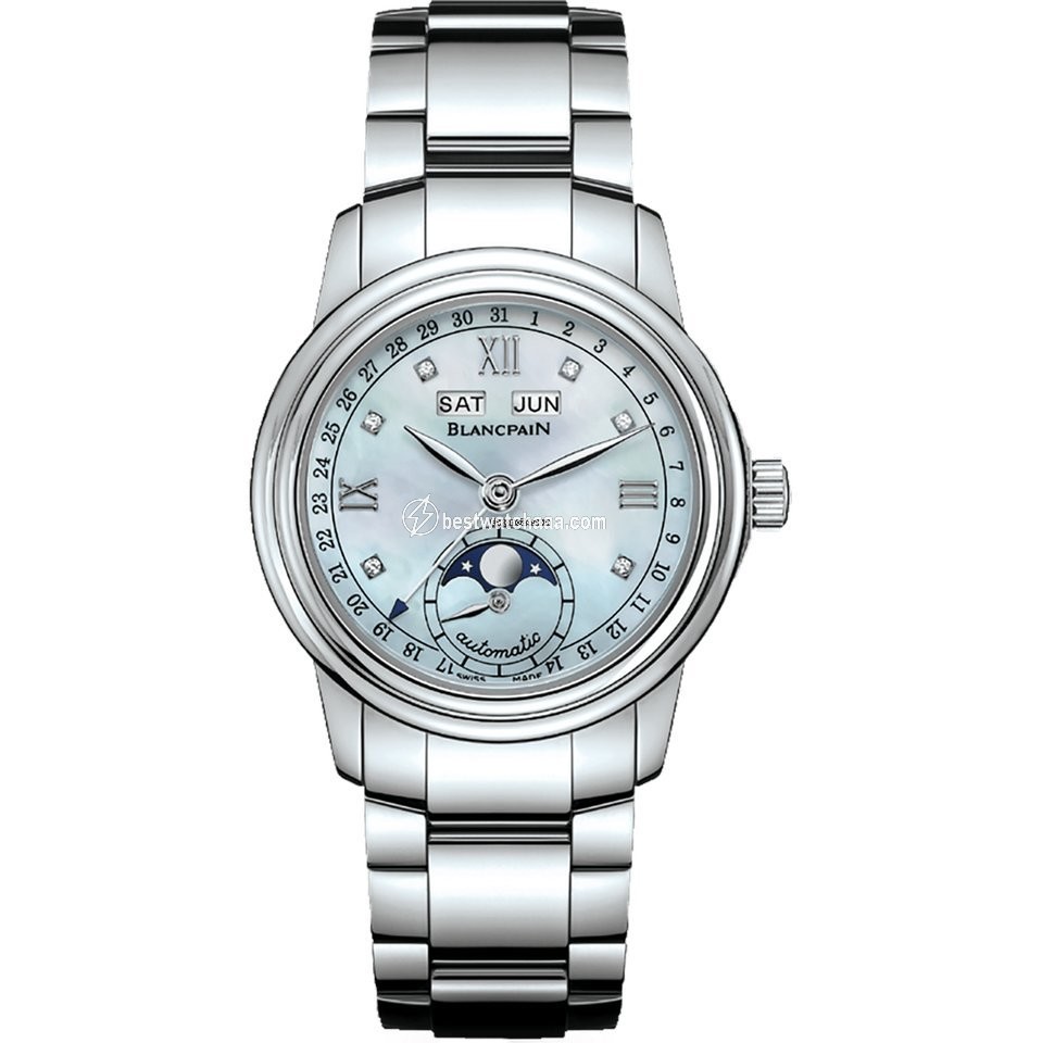 Blancpain Leman Moonphase Womens watch Automatic Steel 2360-1191-71A