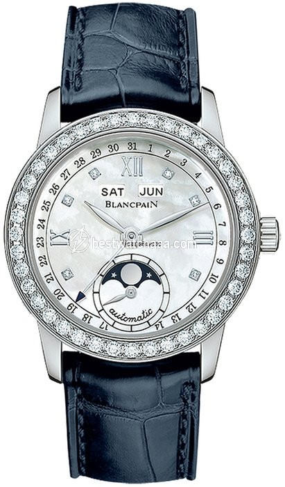 Blancpain Leman Moonphase Womens watch Automatic Steel 2360-4691a-55b
