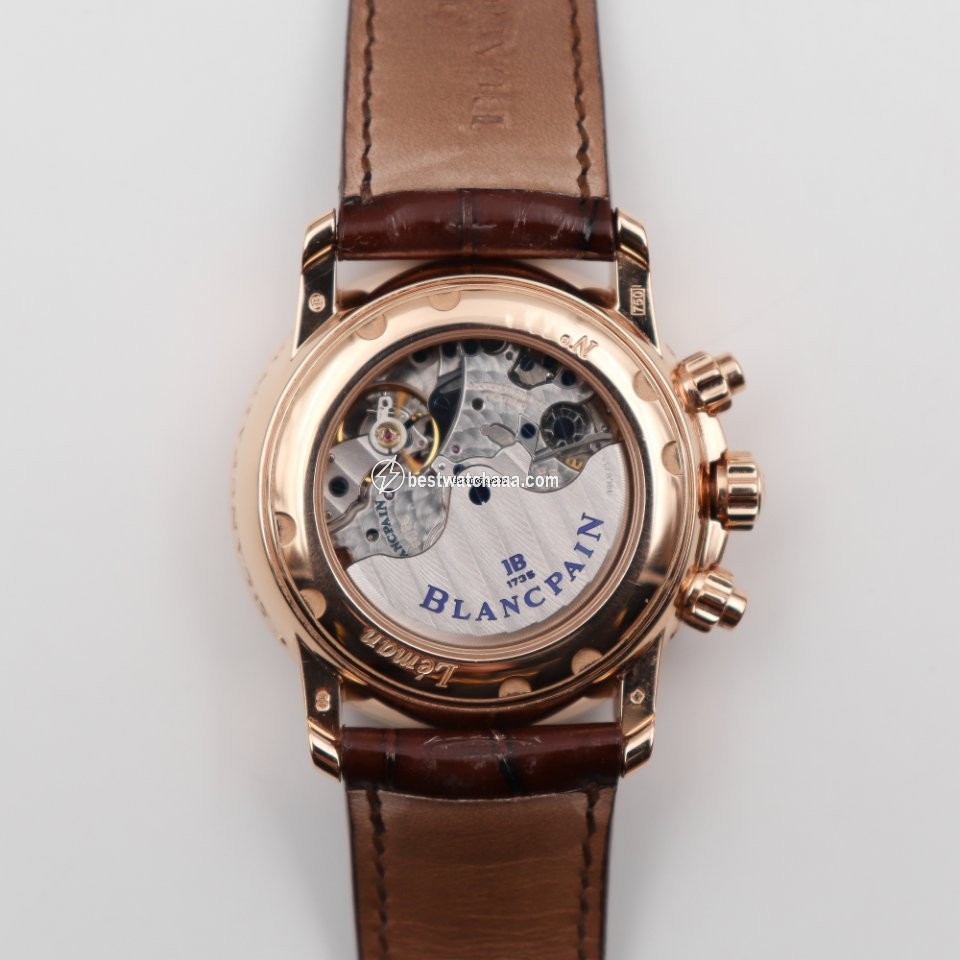 Blancpain Leman Fly-Back Mens watch Unisex Automatic Rose gold 2685F-3630-53B - gallery