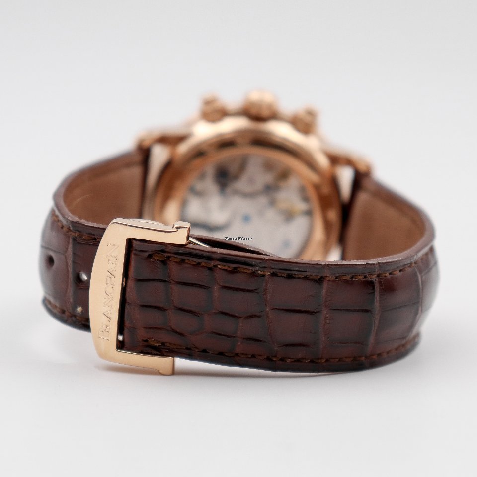 Blancpain Leman Fly-Back Mens watch Unisex Automatic Rose gold 2685F-3630-53B - gallery