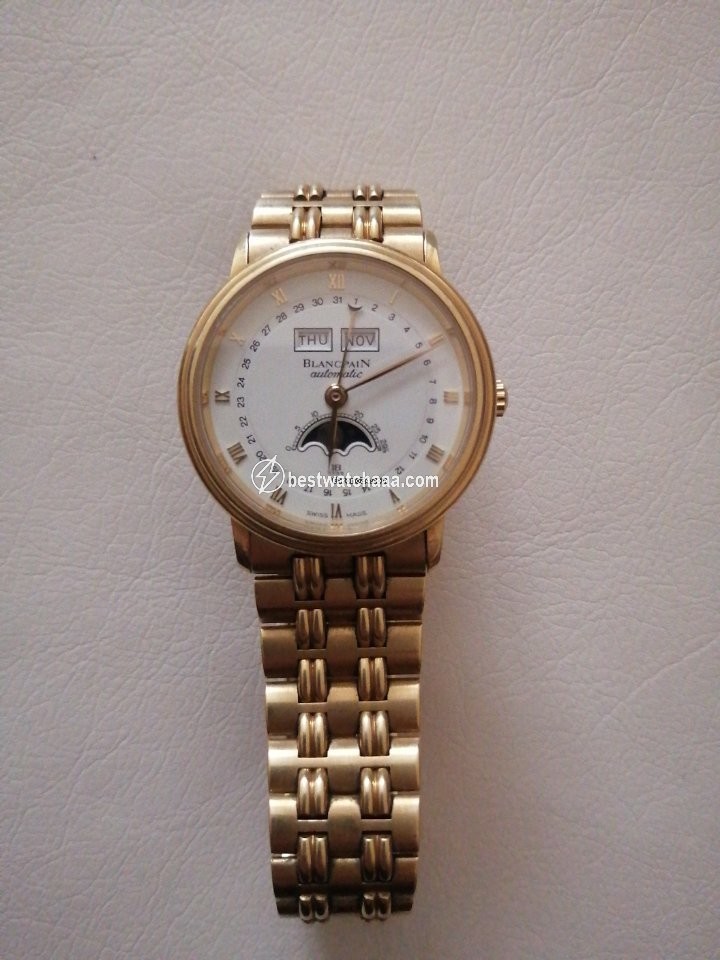 Blancpain Leman Ultra Slim Mens watch Unisex Automatic Yellow gold 2100112711
