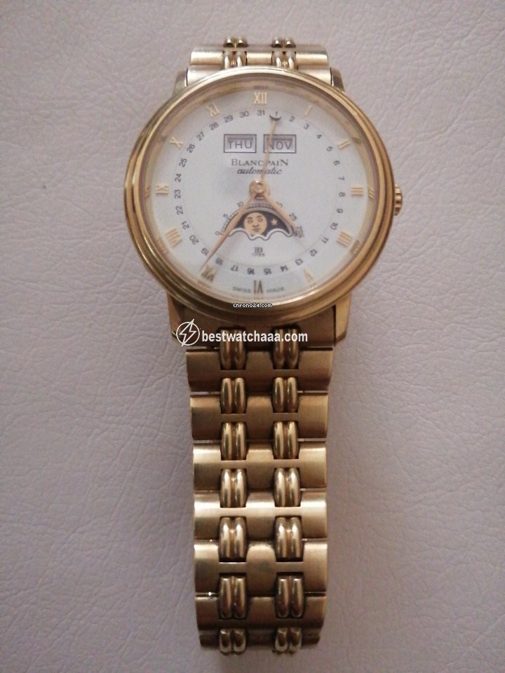 Blancpain Leman Ultra Slim Mens watch Unisex Automatic Yellow gold 2100112711 - gallery