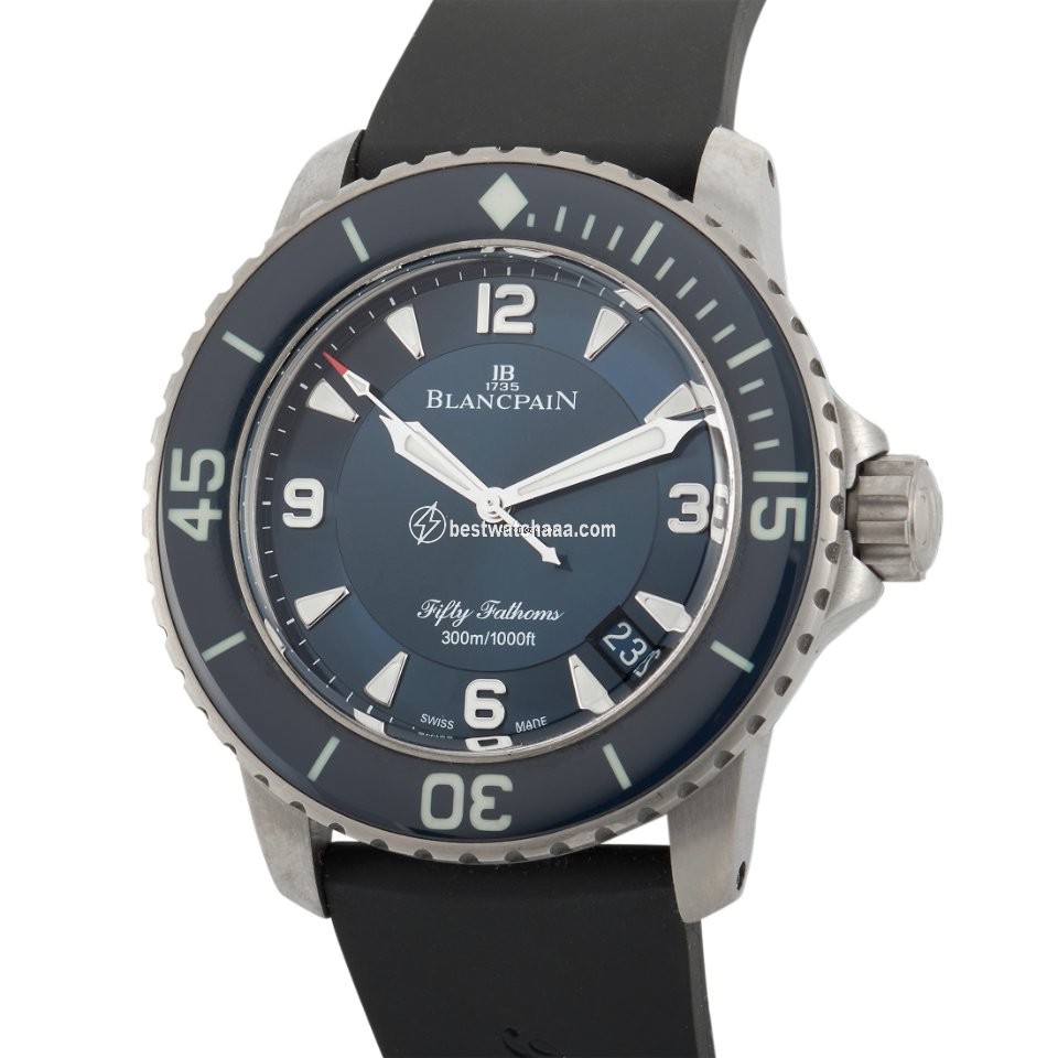 Blancpain Fifty Fathoms Mens watch Unisex Automatic Titanium 5015-12B40-O52A - gallery