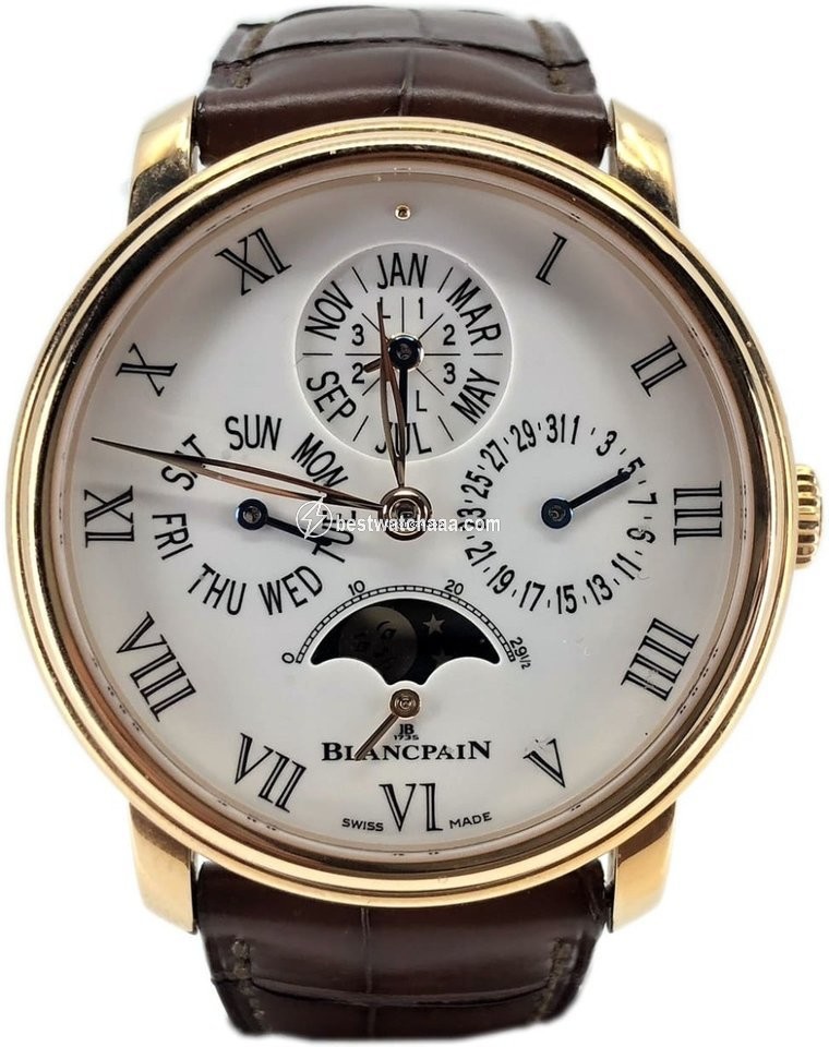 Blancpain Villeret Mens watch Unisex Automatic Red gold 6659-3631-55B