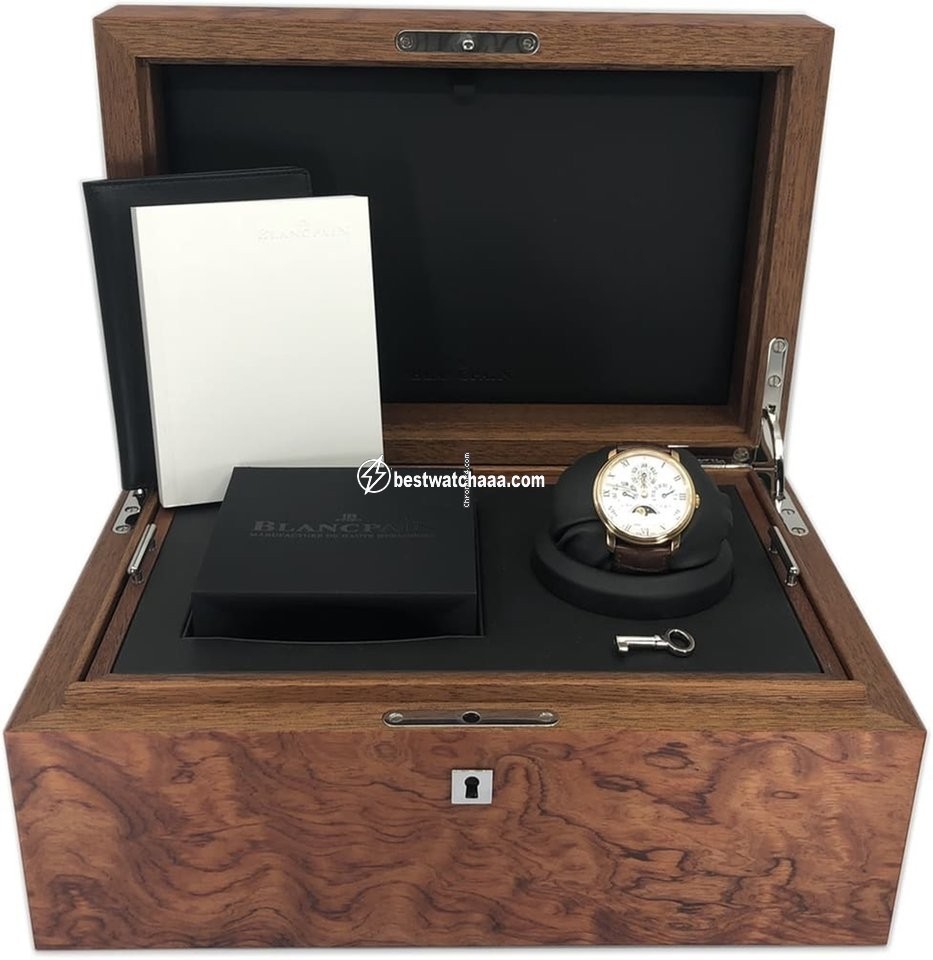 Blancpain Villeret Mens watch Unisex Automatic Red gold 6659-3631-55B - gallery