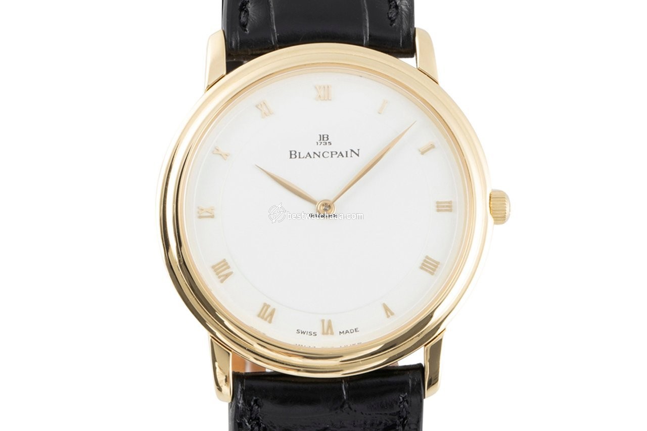Blancpain Villeret Mens watch Unisex Manual winding Yellow gold 0021-1418