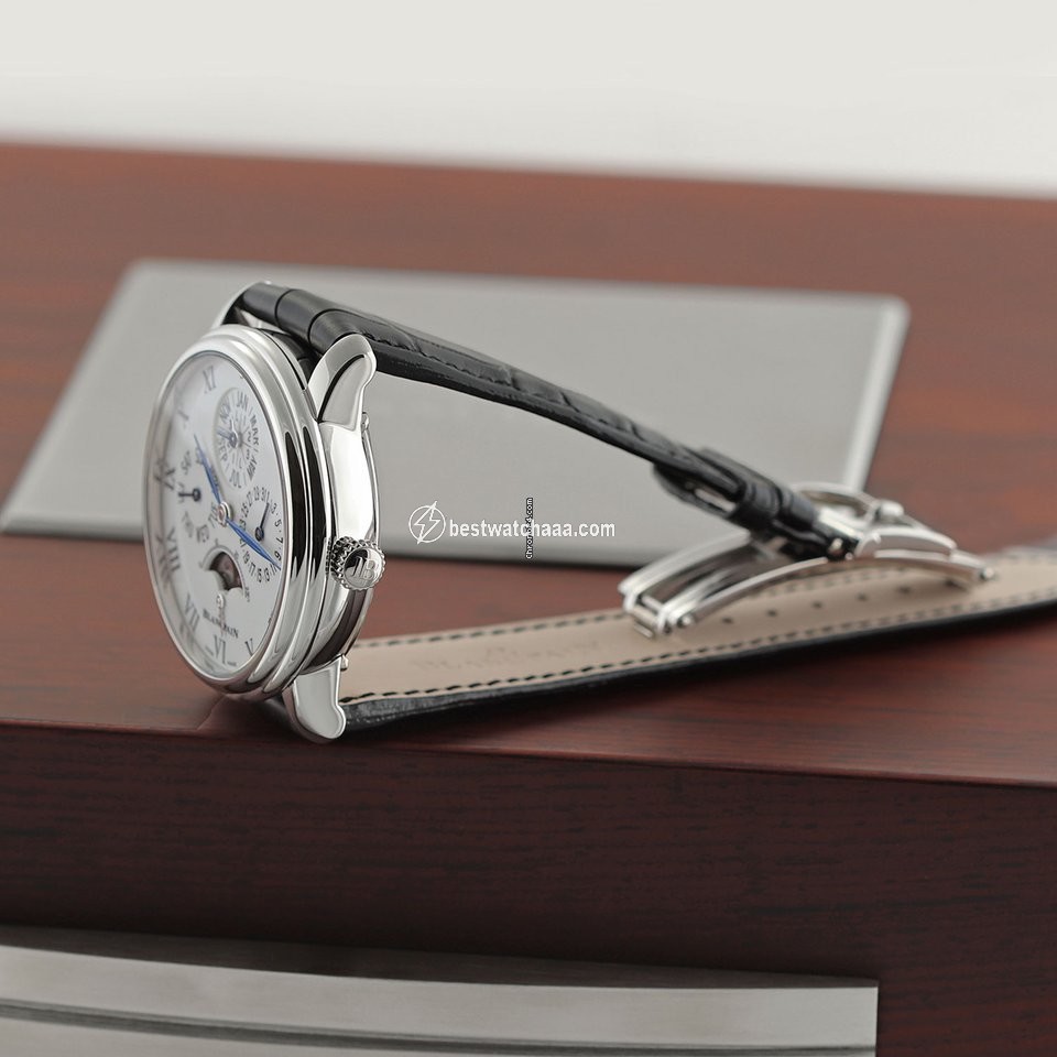 Blancpain Villeret Mens watch Unisex Automatic Platinum 6659-3431-55b - gallery