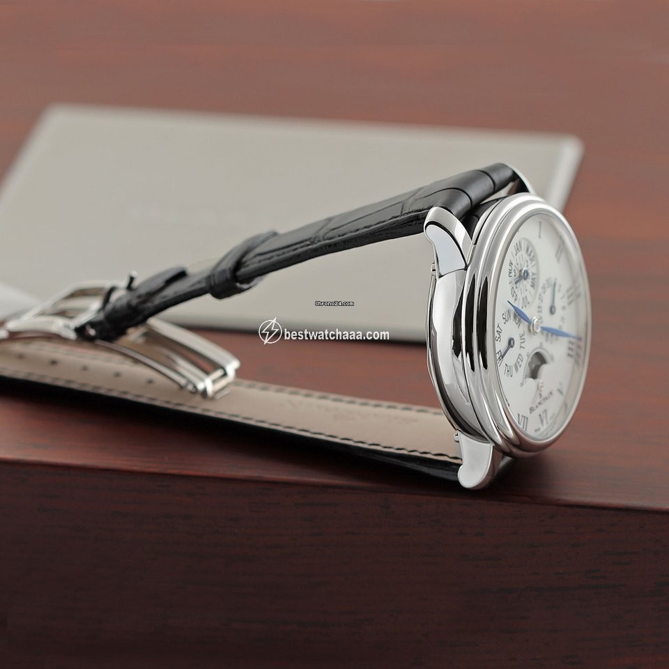 Blancpain Villeret Mens watch Unisex Automatic Platinum 6659-3431-55b - gallery