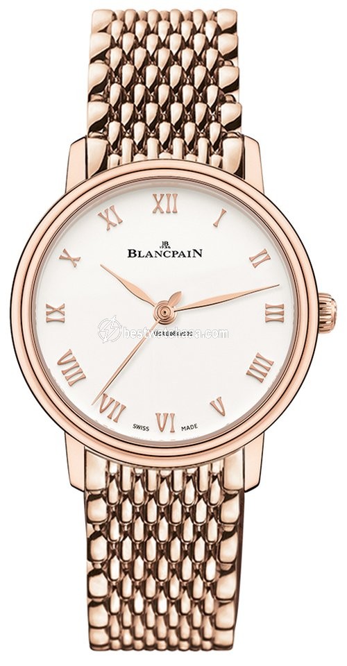 Blancpain Villeret Ultra-Slim Womens watch Automatic Rose gold 6104-3642-mmb