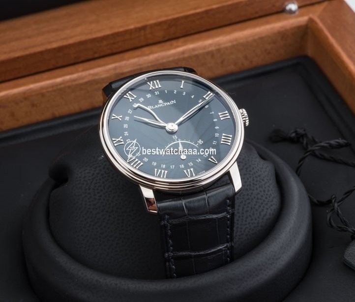 Blancpain Villeret Ultra-Slim Mens watch Unisex Automatic White gold 6653q-1529-55b