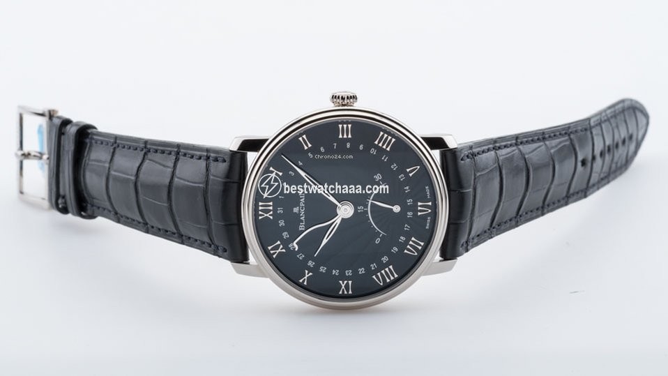 Blancpain Villeret Ultra-Slim Mens watch Unisex Automatic White gold 6653q-1529-55b - gallery