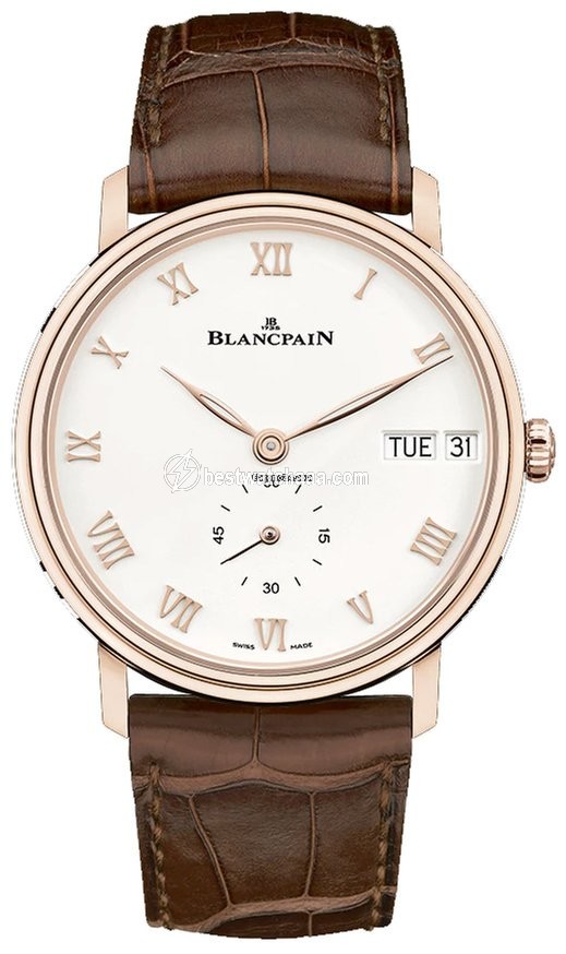 Blancpain Villeret Ultra-Slim Mens watch Unisex Automatic Rose gold 6652-3642-55a