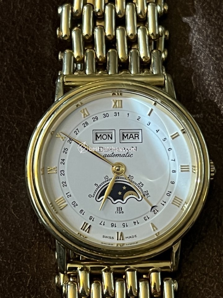 Blancpain Villeret Quantieme Complet Mens watch Unisex Automatic Yellow gold 6264-3642-55B