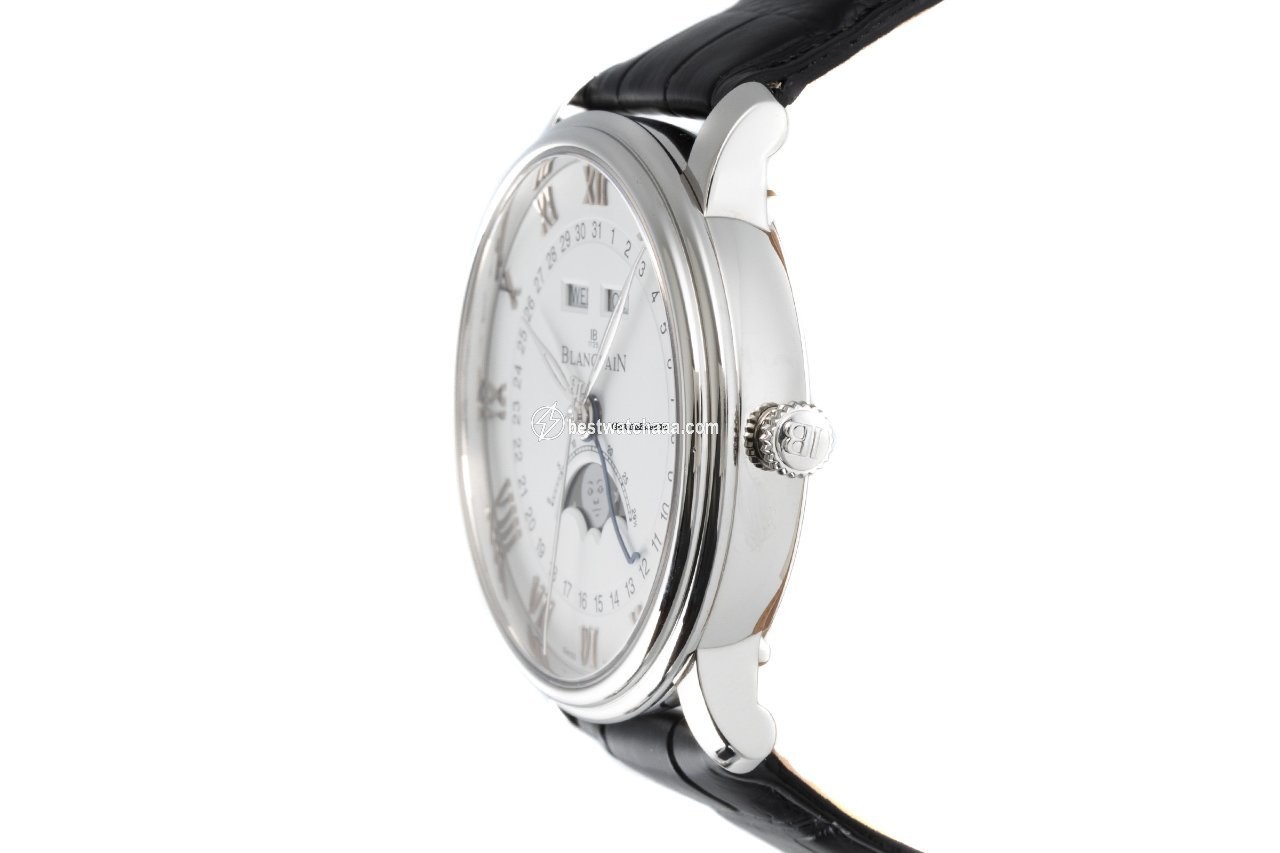 Blancpain Villeret Quantieme Complet Mens watch Unisex Automatic Steel 6654-1127-55B - gallery