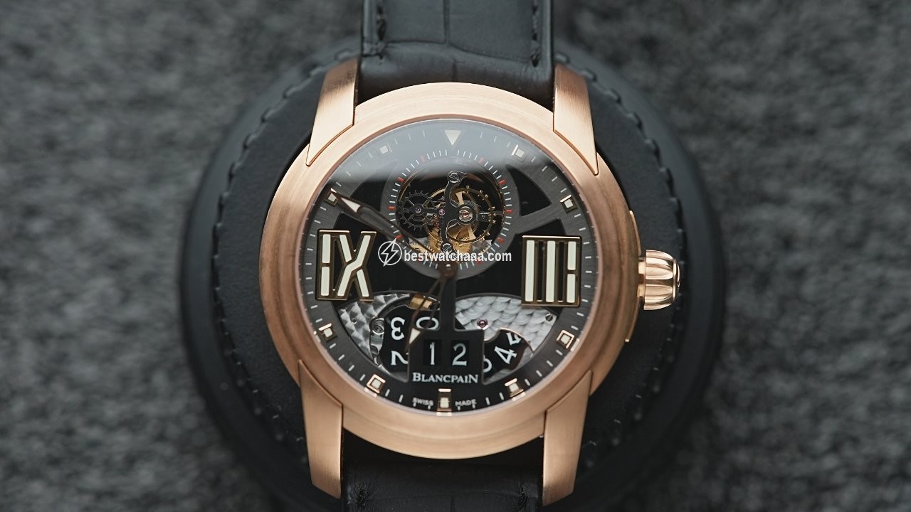 Blancpain L-Evolution Red gold 8822-36B30-53B