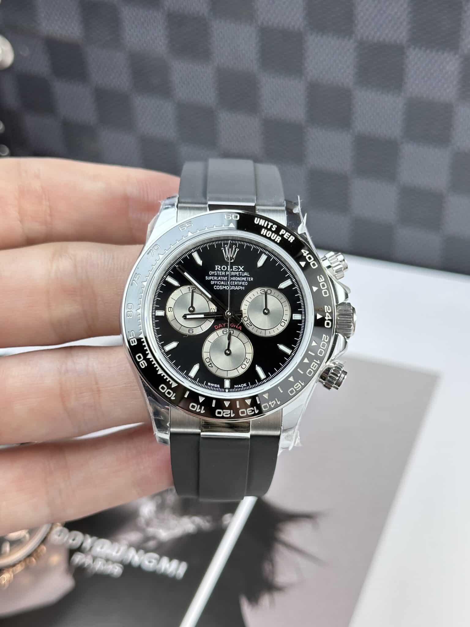 Superclone Rolex Daytona 40 mm black Dial 126519LN - gallery