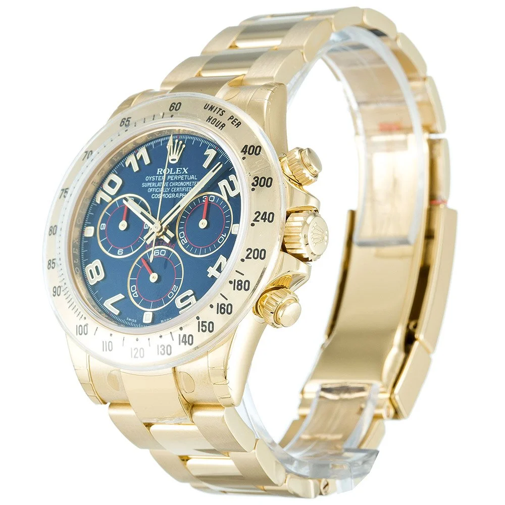 Rolex Daytona 40mm Blue Dial 116528 - gallery