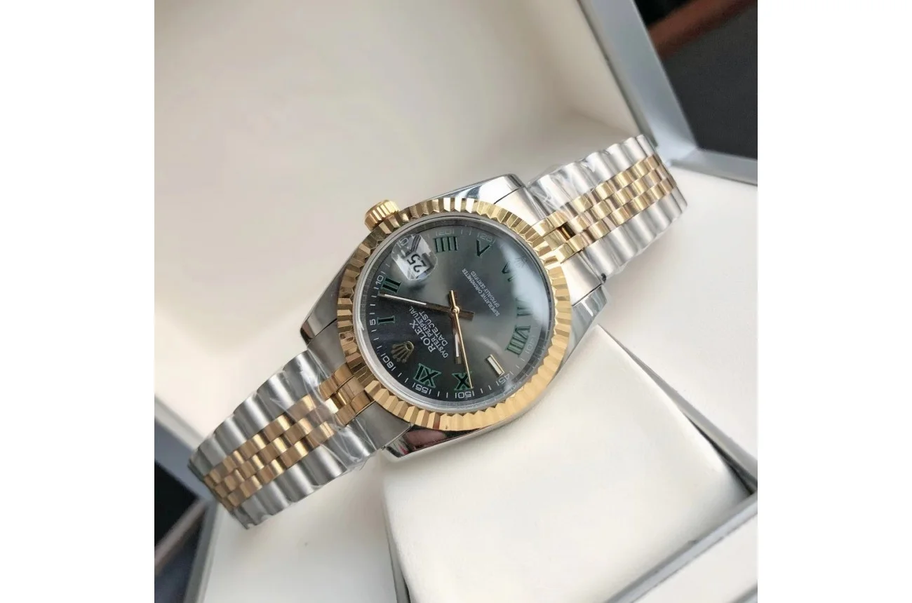 Couple Watches Rolex Datejust 36/28mm RG/SS Jub Grey/Rmn - gallery