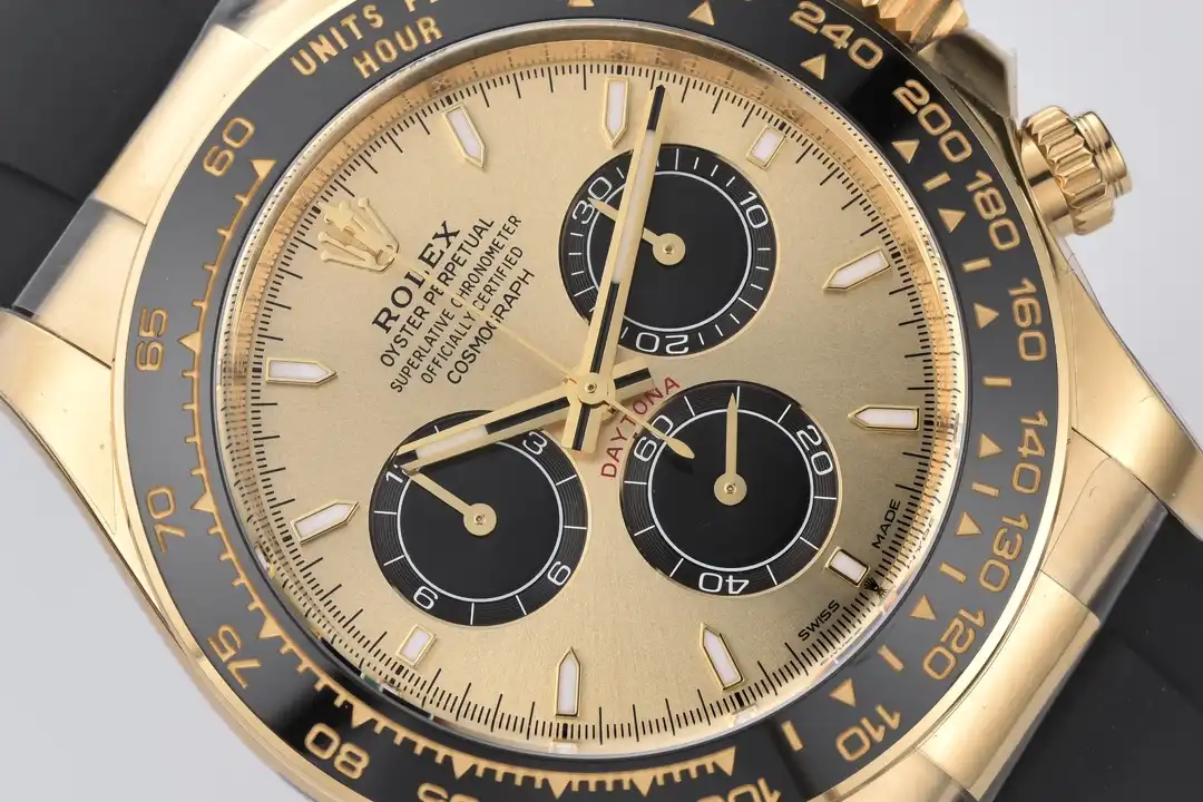 Superclone Rolex Daytona 40 mm Golden Dial 126518LN  Pikachu - gallery