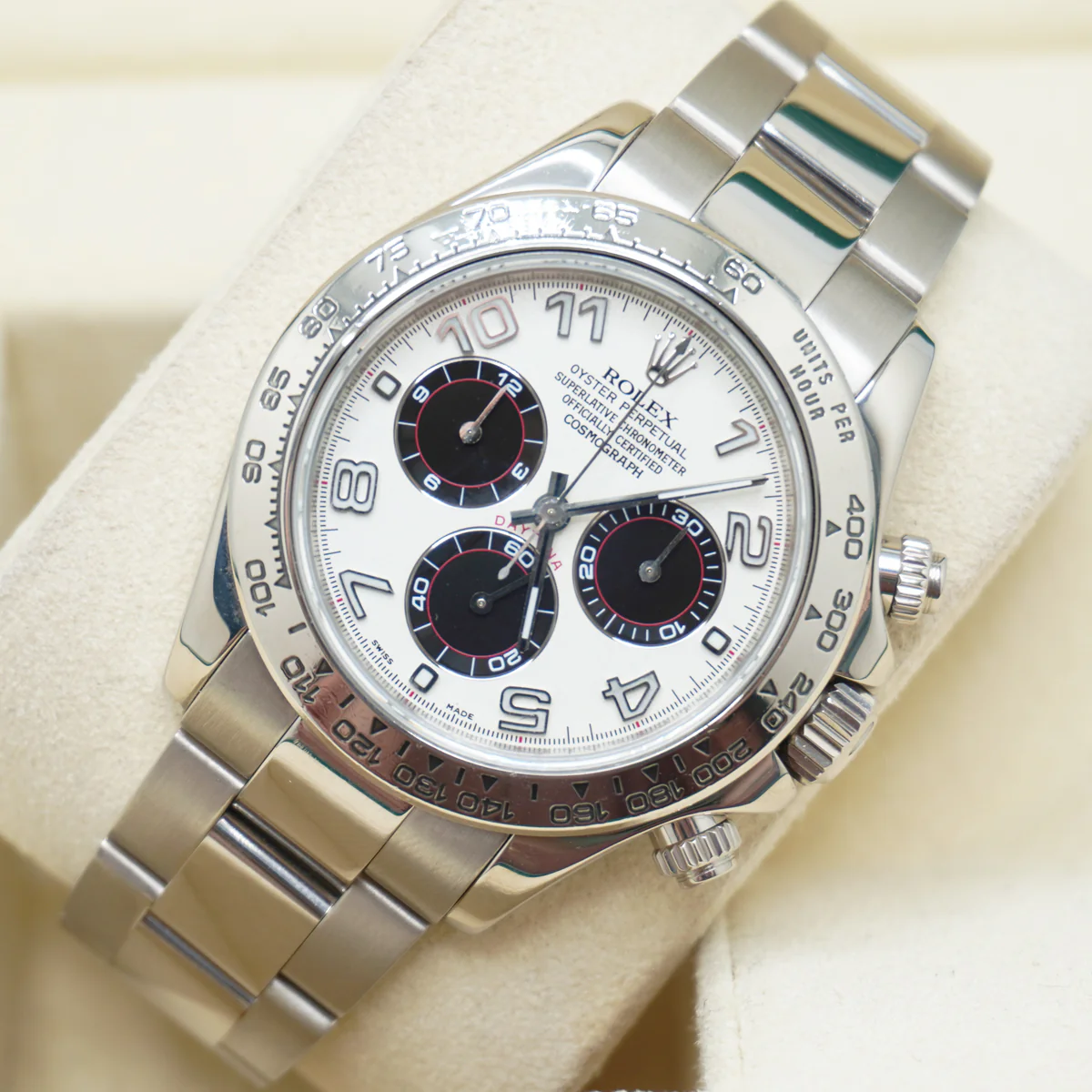 Superclone Rolex Daytona Panda Dial 116509 Arabic Numberals - gallery