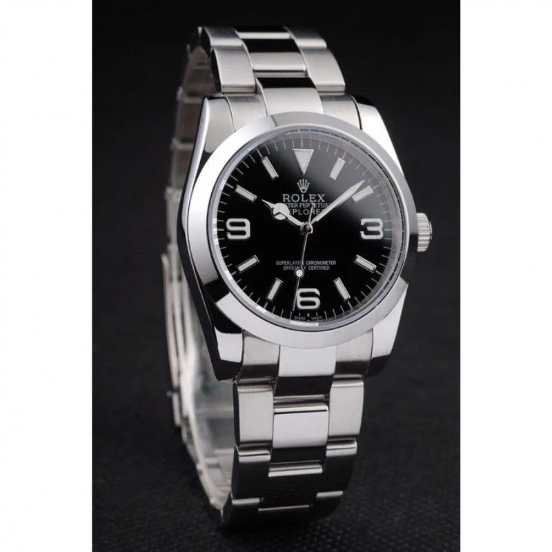Rolex Explorer 36mm Black Dial 98087 - gallery