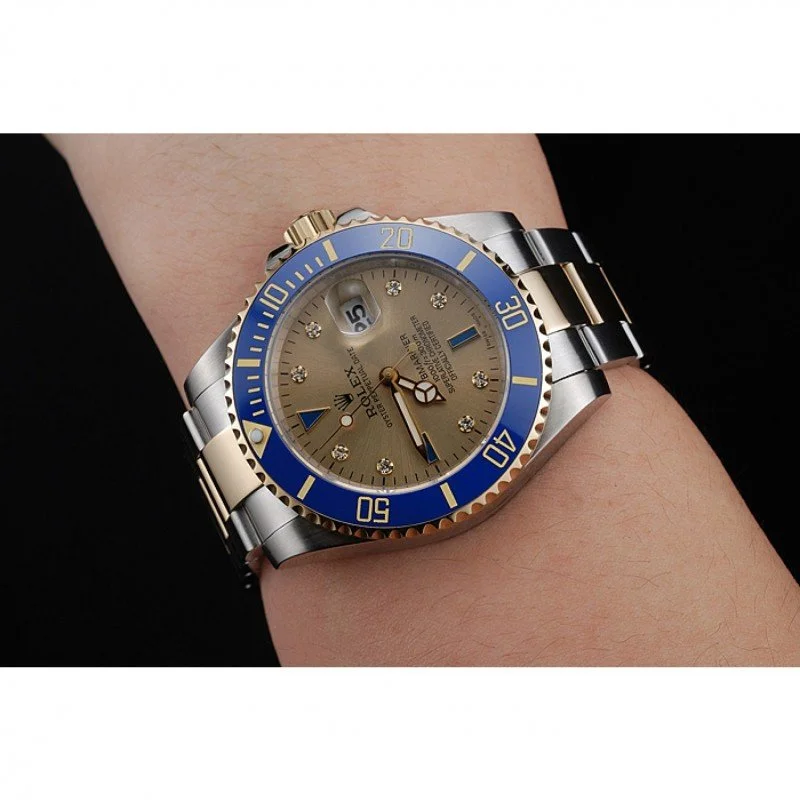 Rolex Submariner 42mm Gold Dial rl55 - gallery