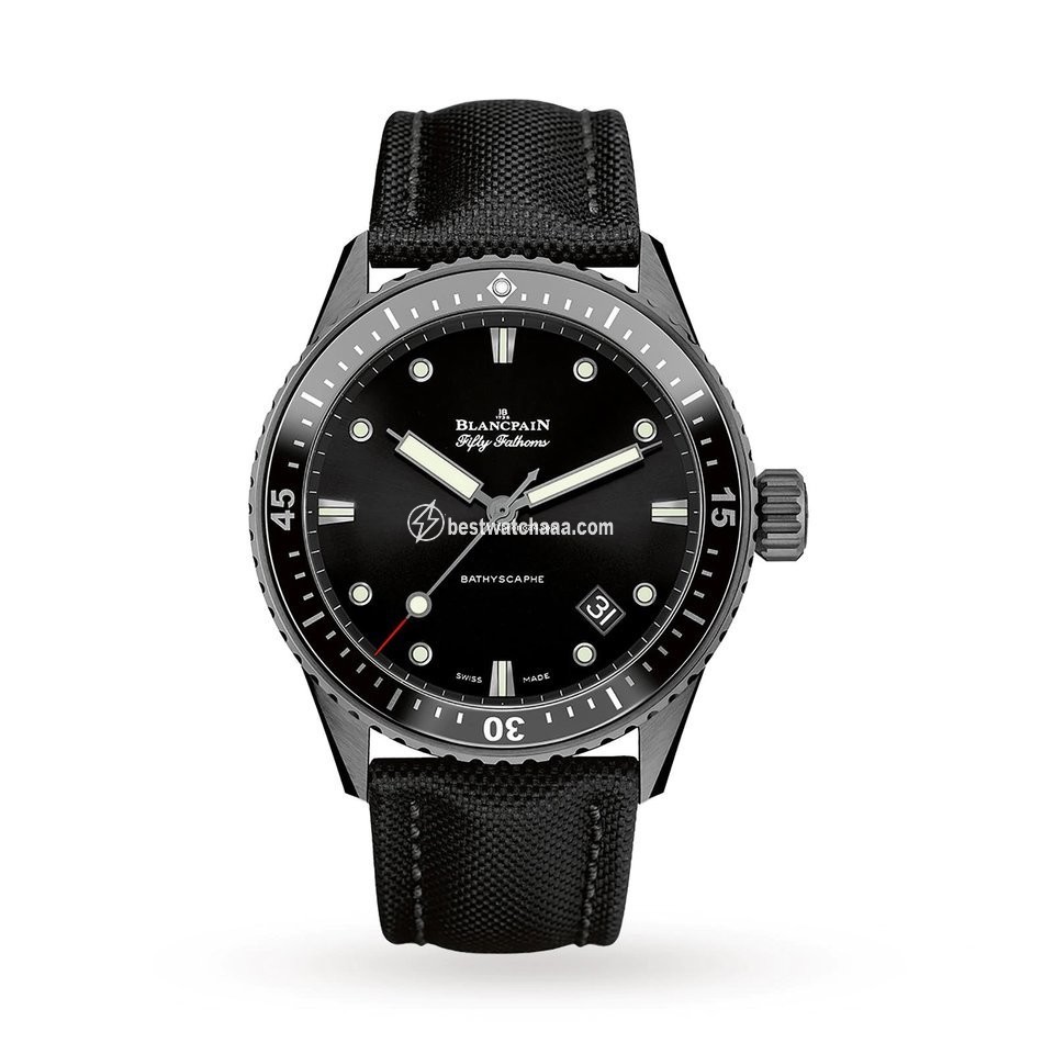 Blancpain Fifty Fathoms Bathyscaphe Mens watch Unisex Automatic Ceramic 5000-0130-B52A