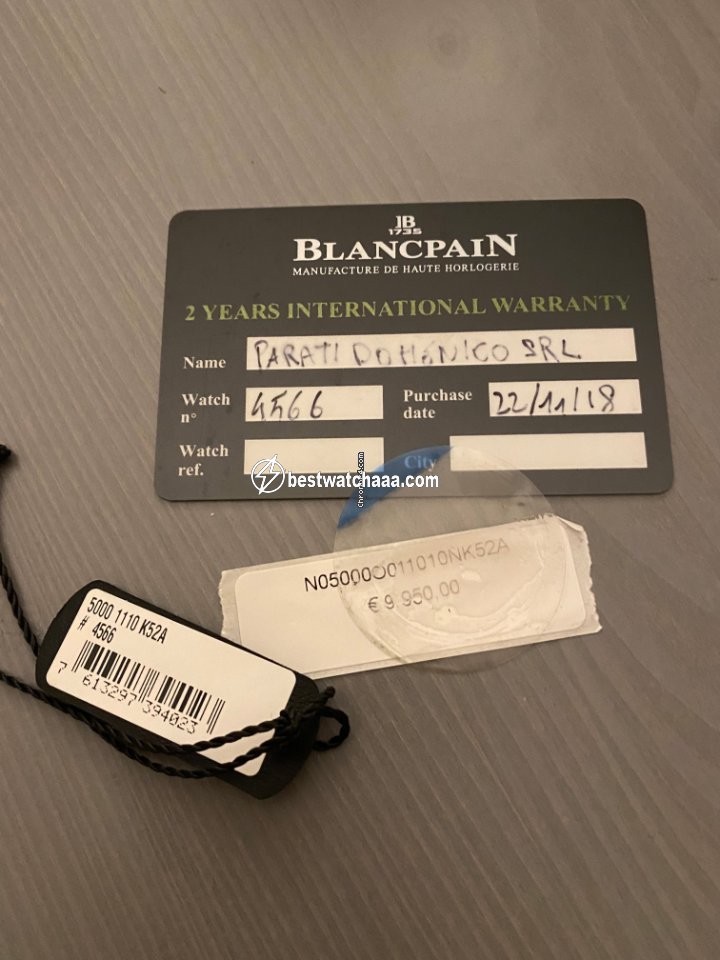 Blancpain Fifty Fathoms Bathyscaphe Mens watch Unisex Automatic 5000 1110 B52A - gallery
