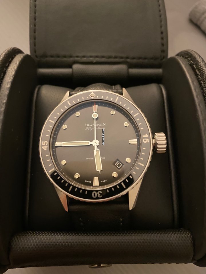 Blancpain Fifty Fathoms Bathyscaphe Mens watch Unisex Automatic 5000 1110 B52A - gallery