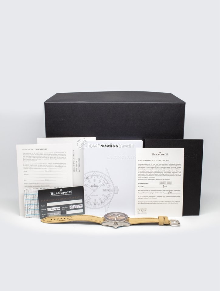 Blancpain Fifty Fathoms Bathyscaphe Mens watch Unisex Automatic Steel 5052-1146-E52A - gallery