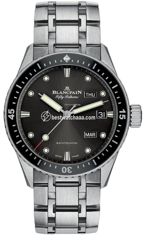 Blancpain Fifty Fathoms Bathyscaphe Mens watch Unisex Automatic Steel 5071-1110-70b