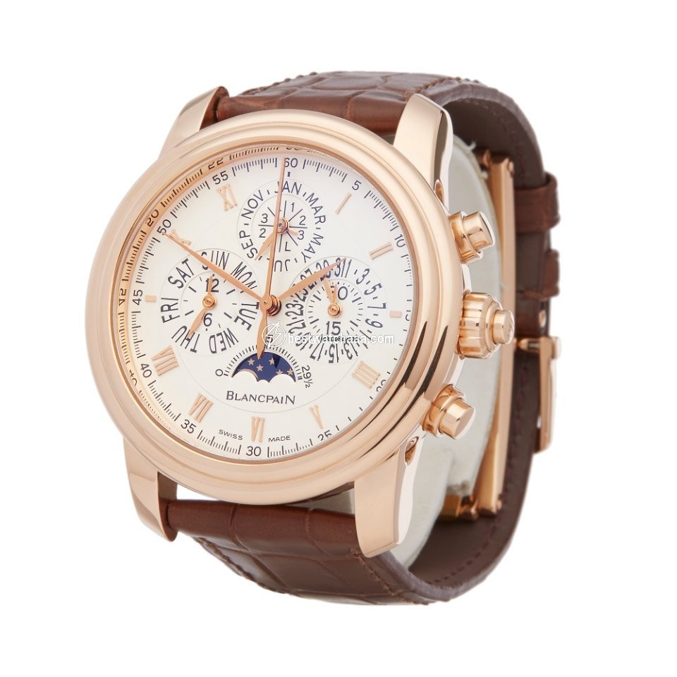 Blancpain Le Brassus Mens watch Unisex Automatic Rose gold 4286P-3642-55B - gallery