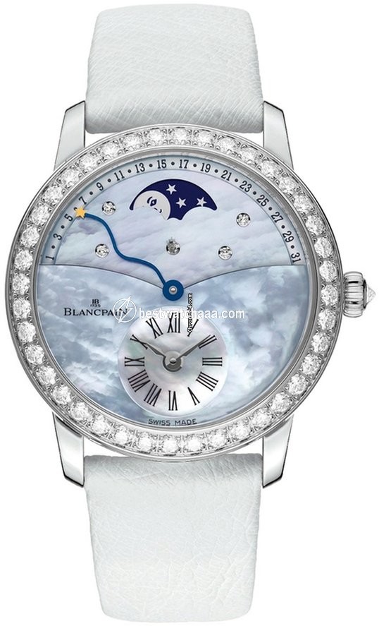 Blancpain Women Womens watch Automatic White gold 3653-1954L-58b