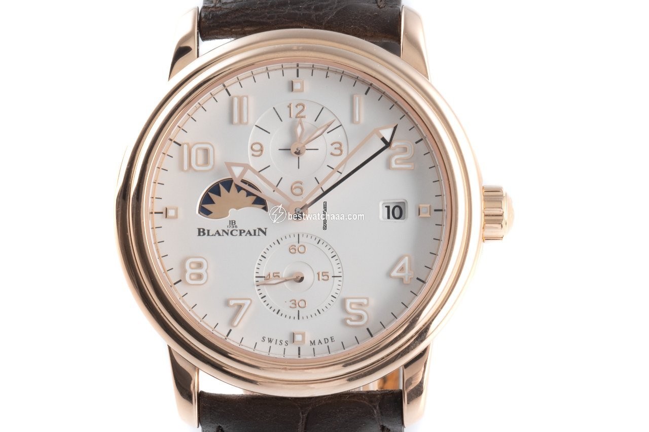 Blancpain Leman Mens watch Unisex Automatic Red gold 2860.3642.53B