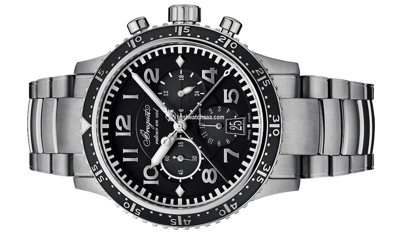 Breguet Type XX - XXI - XXII Mens watch Unisex Automatic Titanium 3810ti h2 tz9 - gallery