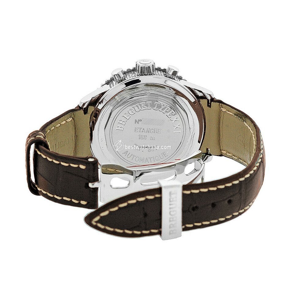 Breguet Type XX - XXI - XXII Mens watch Unisex Automatic Steel 3810.ST.929.ZU - gallery
