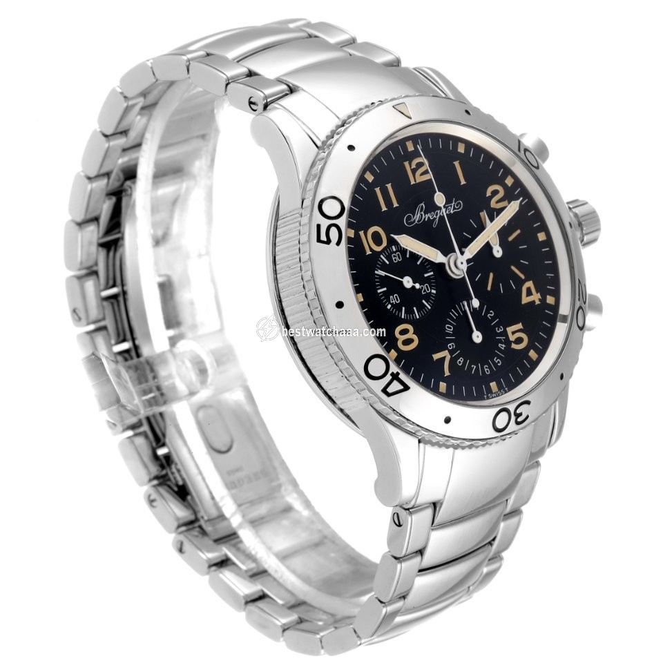 Breguet Type XX - XXI - XXII Mens watch Unisex Automatic Steel 3800ST 92 9W6 - gallery