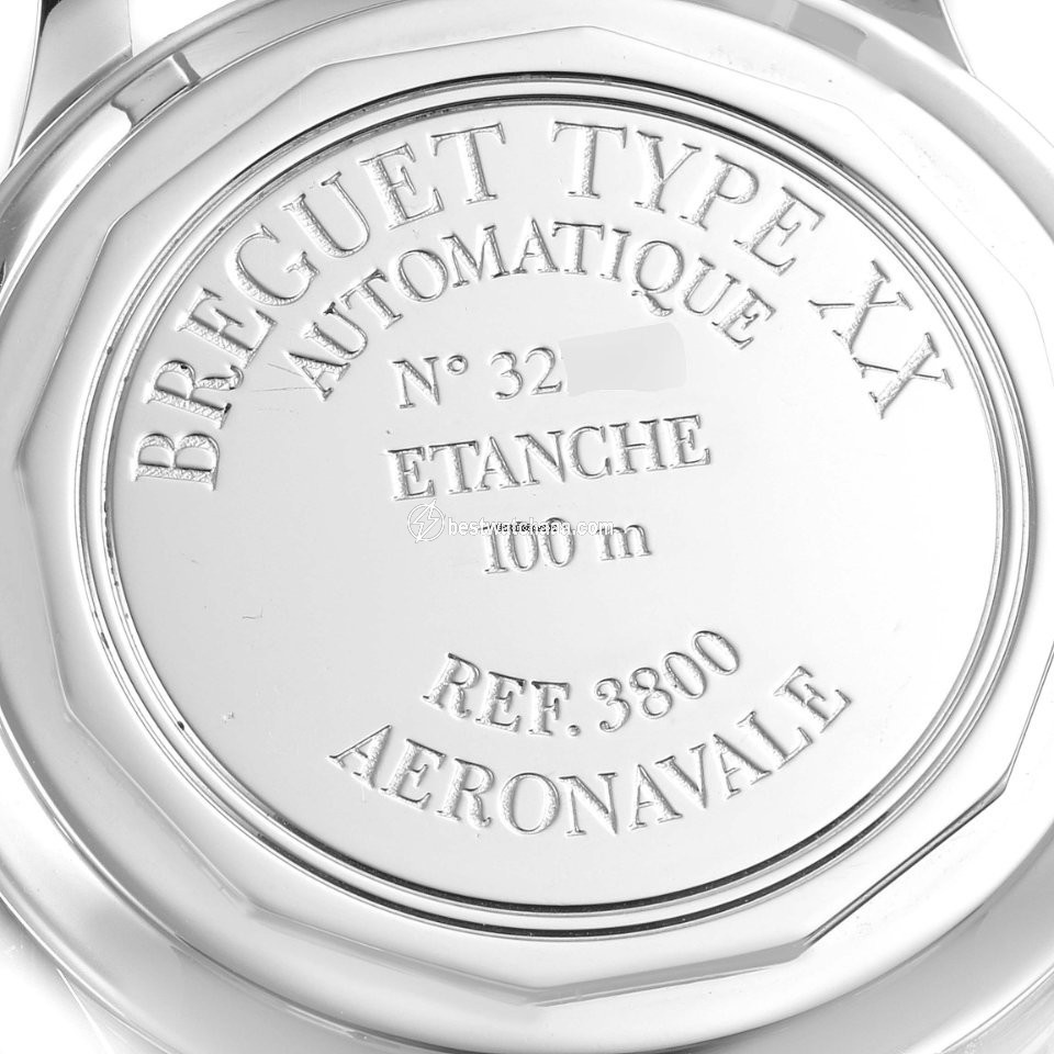 Breguet Type XX - XXI - XXII Mens watch Unisex Automatic Steel 3800ST 92 9W6 - gallery
