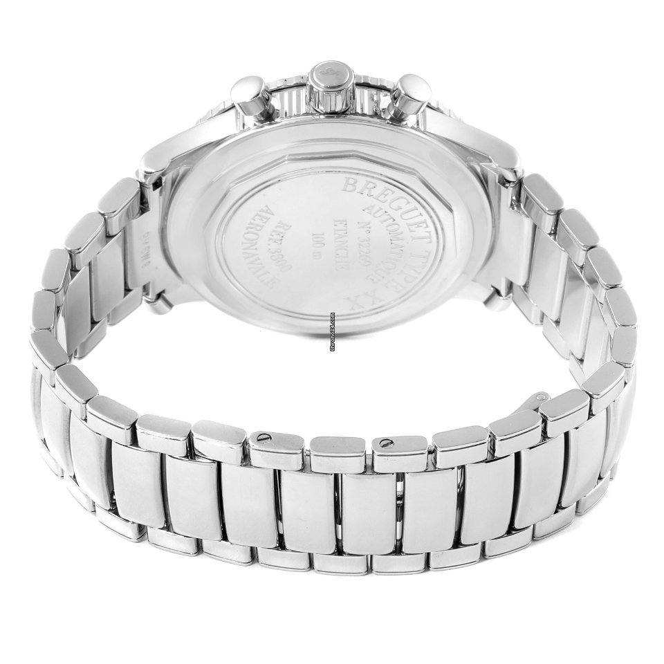 Breguet Type XX - XXI - XXII Mens watch Unisex Automatic Steel 3800ST 92 9W6 - gallery