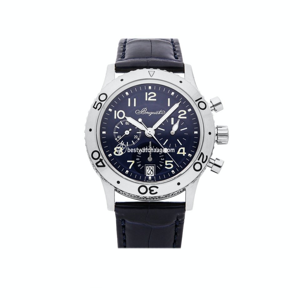 Breguet Type XX - XXI - XXII Mens watch Unisex Automatic White gold 3820BB P2 9W6