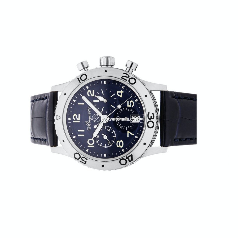 Breguet Type XX - XXI - XXII Mens watch Unisex Automatic White gold 3820BB P2 9W6 - gallery