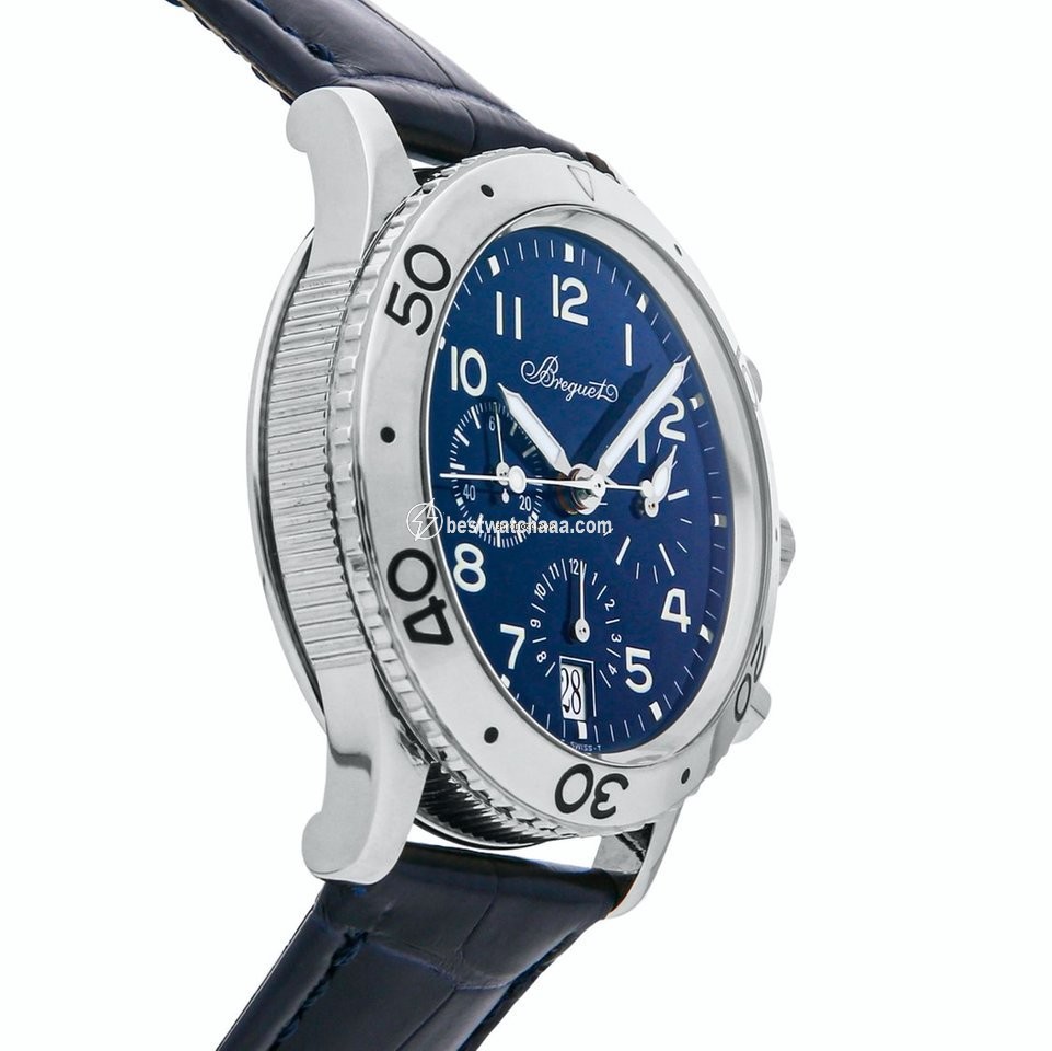 Breguet Type XX - XXI - XXII Mens watch Unisex Automatic White gold 3820BB P2 9W6 - gallery