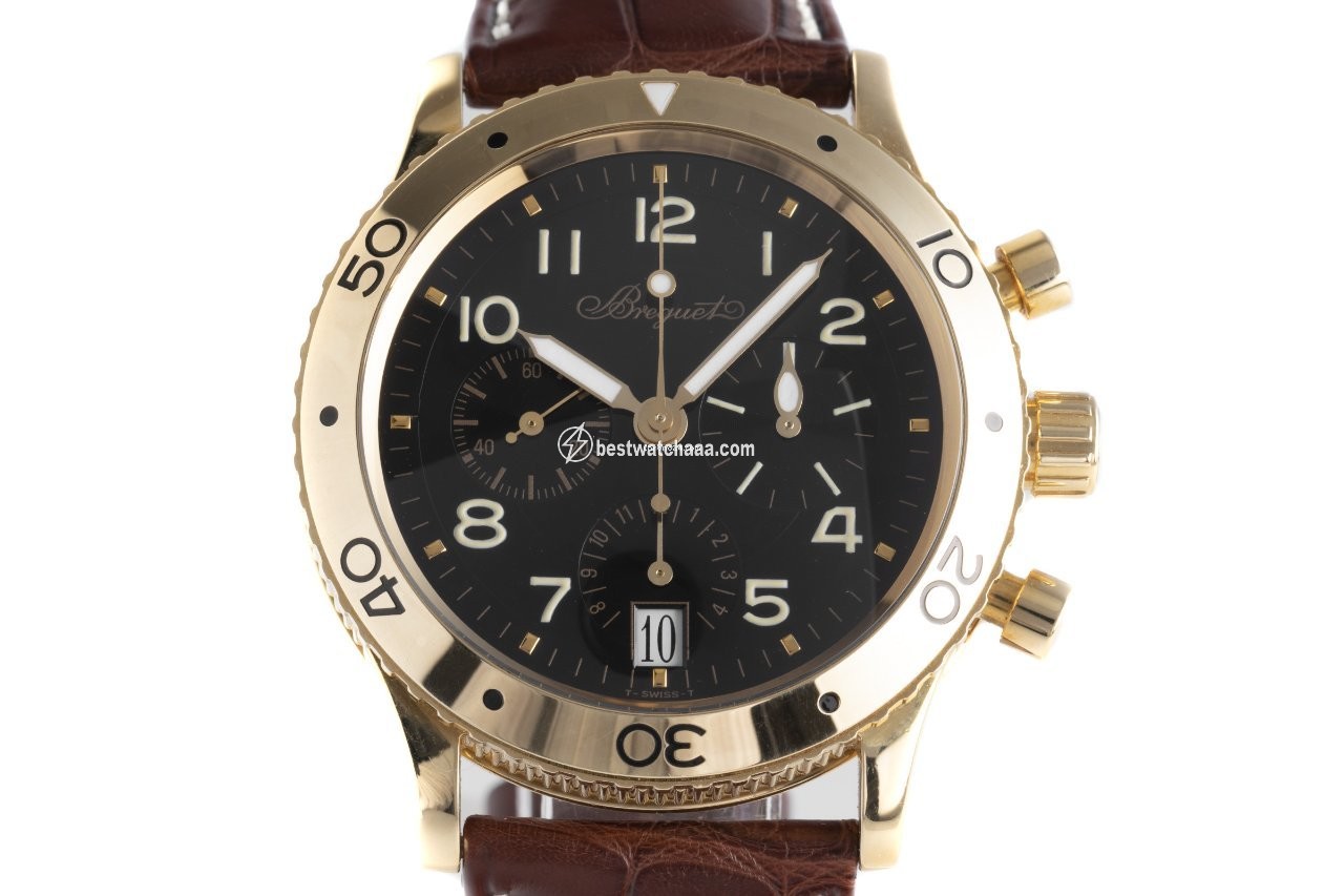 Breguet Type XX - XXI - XXII Mens watch Unisex Automatic Yellow gold 3820