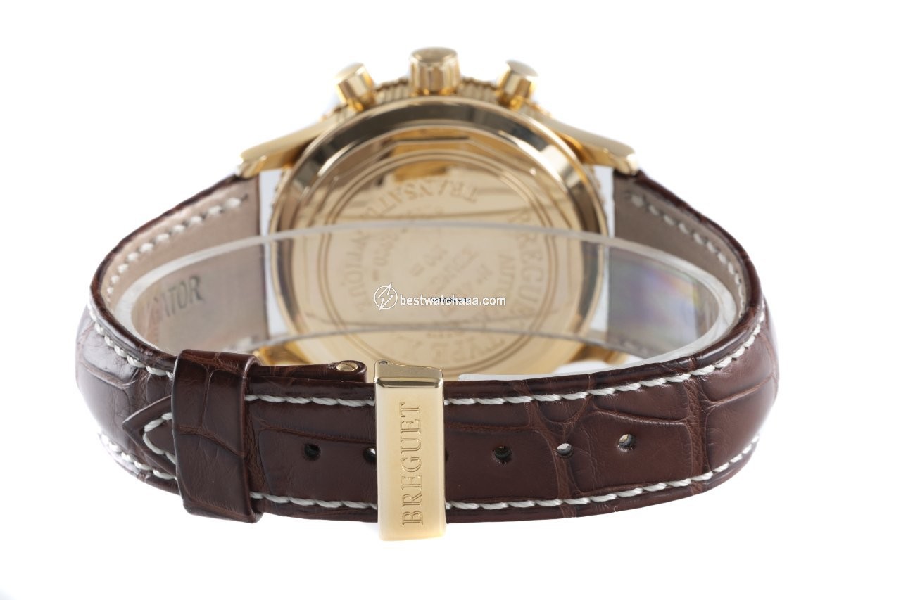 Breguet Type XX - XXI - XXII Mens watch Unisex Automatic Yellow gold 3820 - gallery