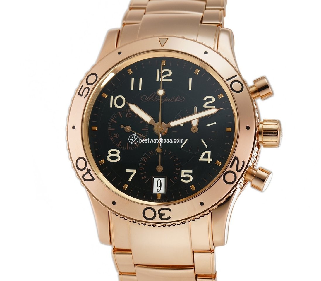 Breguet Type XX - XXI - XXII Automatic Rose gold 3820BR F2 RW9