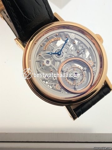 Breguet Classique Complications Mens watch Unisex Manual winding Rose gold 5335br 42 9w6