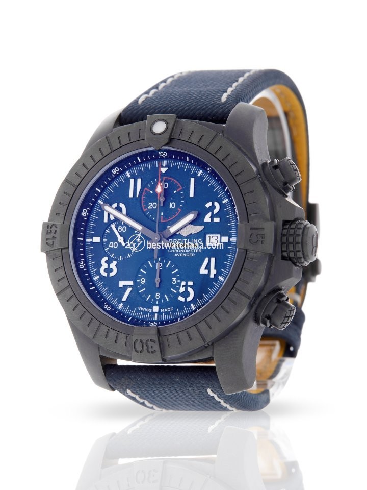 Breitling Super Avenger Mens watch Unisex Automatic Titanium V13375101C1X2