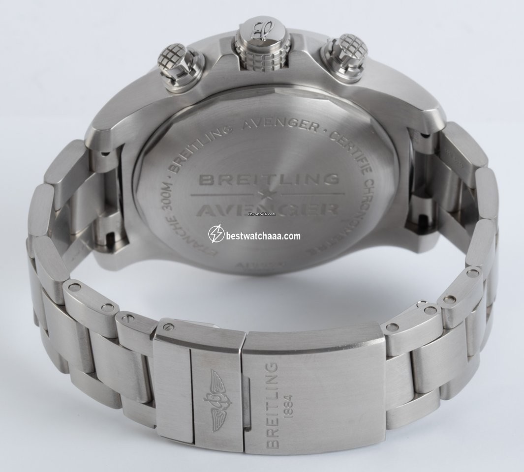 Breitling Super Avenger Mens watch Unisex Automatic Steel A13375101B1A1 - gallery