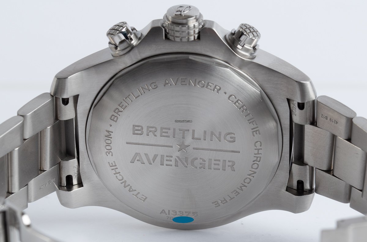 Breitling Super Avenger Mens watch Unisex Automatic Steel A13375101B1A1 - gallery